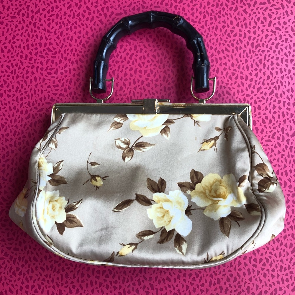 Vintage Banana Republic Floral Purse